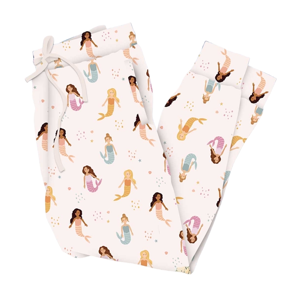 Mermaid Bamboo joggers NWT